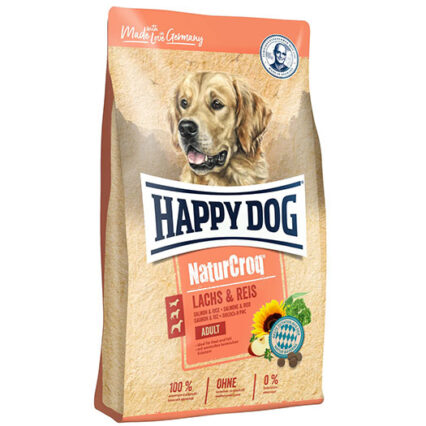 Happy Dog NaturCroq Salmon & Rice